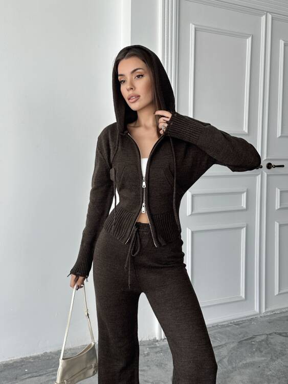 Adison Triko Takım - Acı Kahve - 2