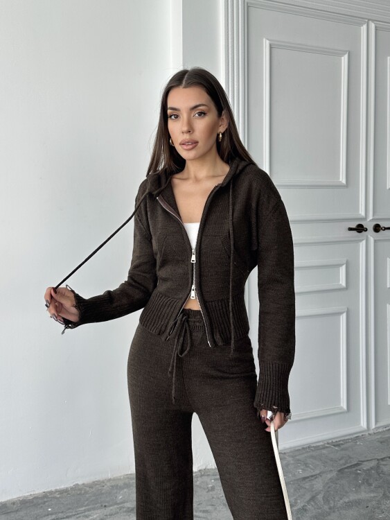 Adison Triko Takım - Acı Kahve - 3