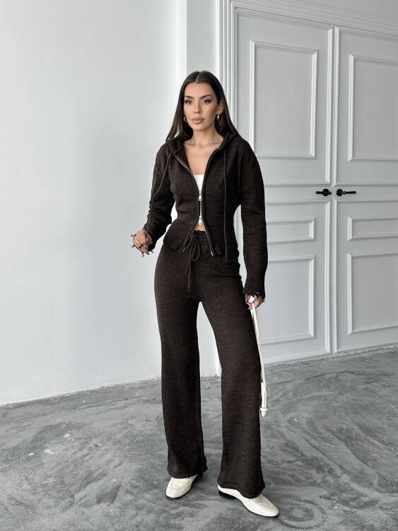 Adison Triko Takım - Acı Kahve - 1