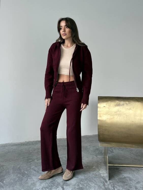 Adison Triko Takım - Bordo - 2