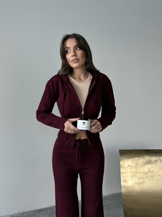 Adison Triko Takım - Bordo - 3