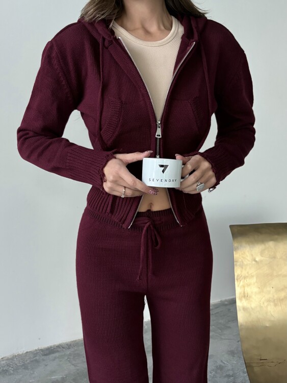 Adison Triko Takım - Bordo - 7