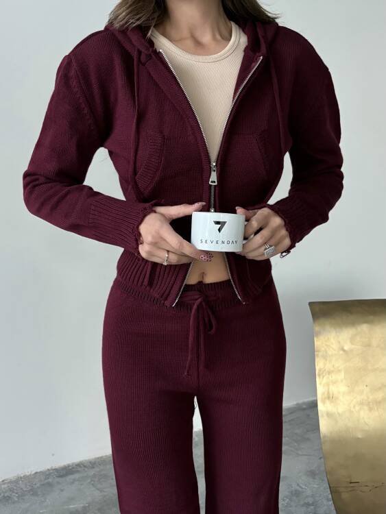 Adison Triko Takım - Bordo - 7