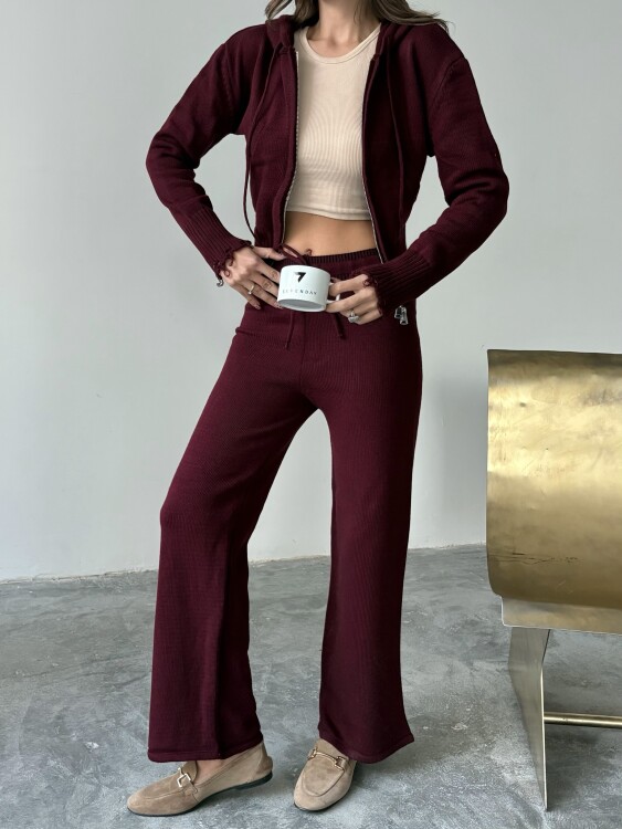 Adison Triko Takım - Bordo - 9