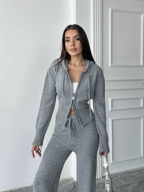Adison Triko Takım - Gri - 2