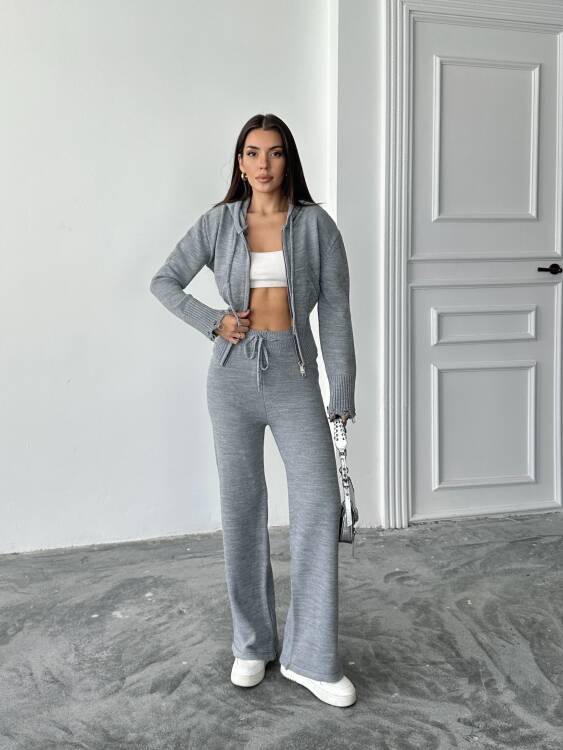 Adison Triko Takım - Gri - 4