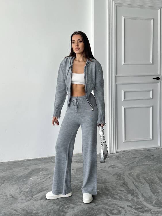 Adison Triko Takım - Gri - 5