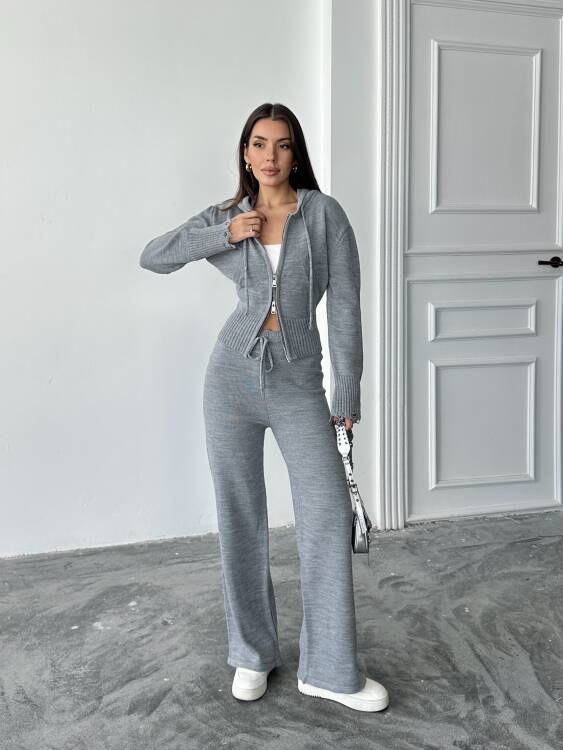 Adison Triko Takım - Gri - 1