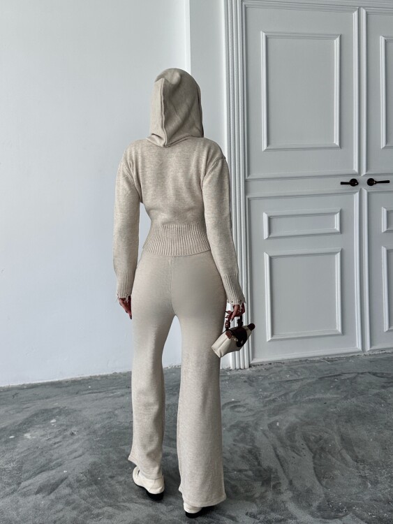 Adison Triko Takım - Krem - 6