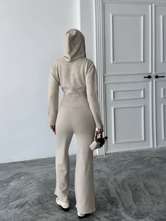 Adison Triko Takım - Krem - 6