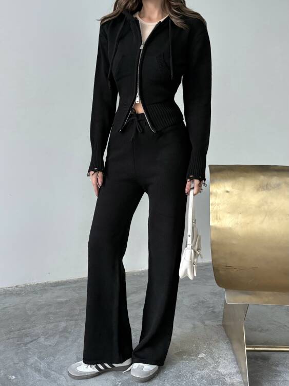 Adison Triko Takım - Siyah - 6