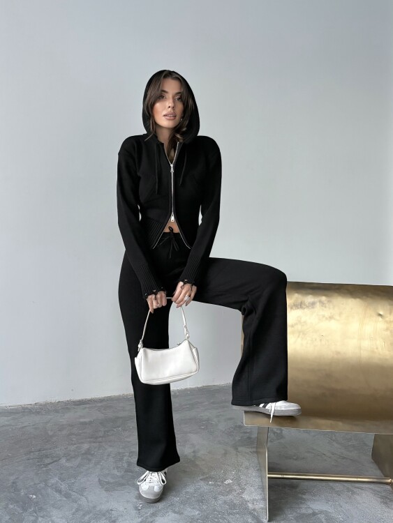 Adison Triko Takım - Siyah - 8