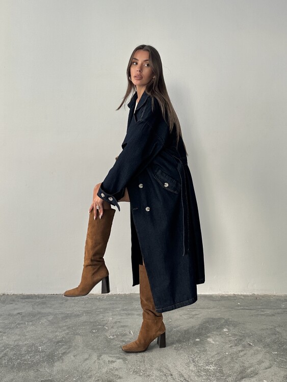 Alice Trençkot - Denim - 3