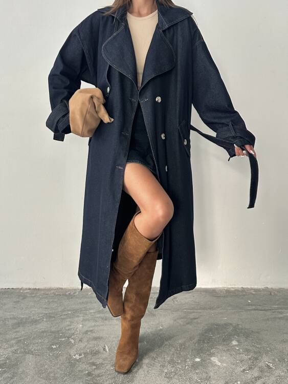 Alice Trençkot - Denim - 6