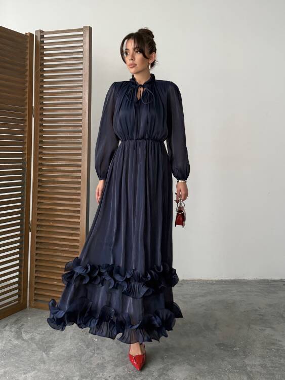 Amara Elbise - Lacivert - 1