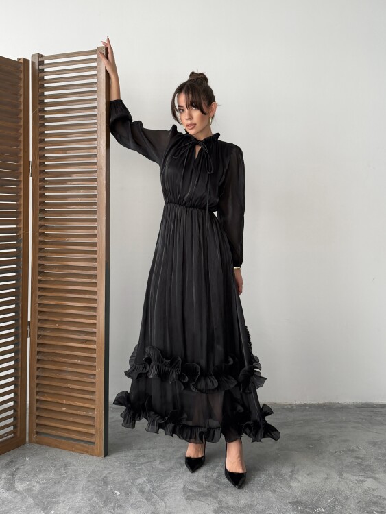 Amara Elbise - Siyah - 3