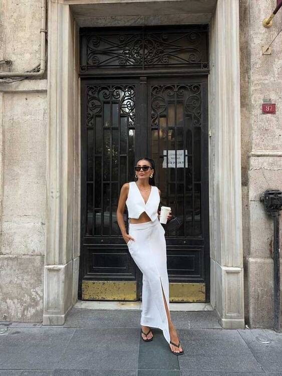 Amber Takım- Ekru - 1
