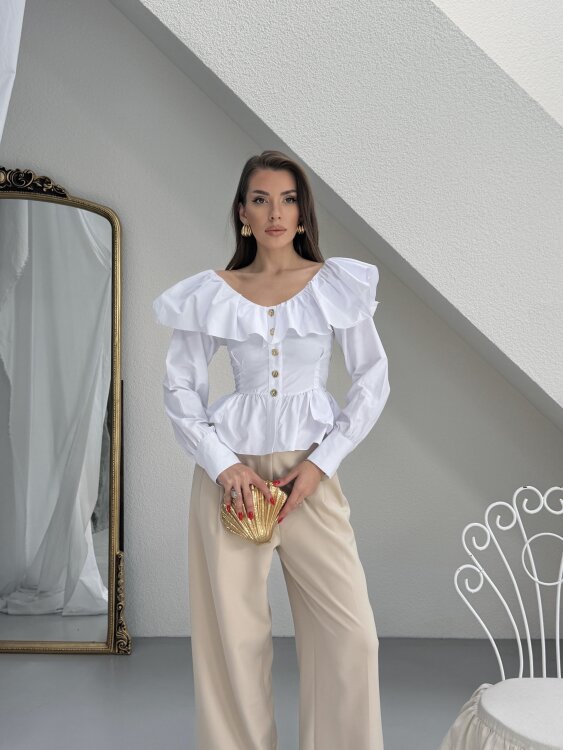 Arian Gömlek - Beyaz - Sevenday