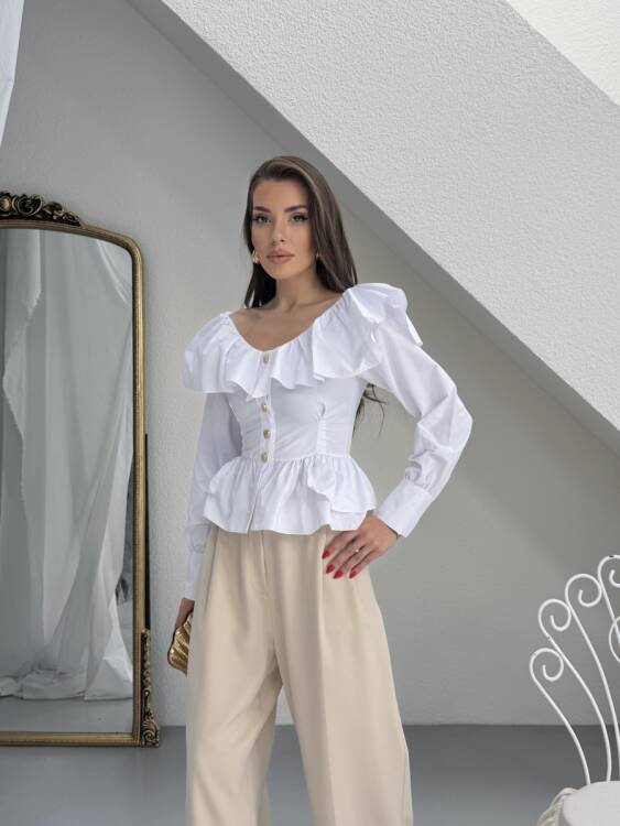 Arian Gömlek - Beyaz - 2