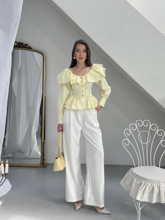 Arian Gömlek - Sarı - 2