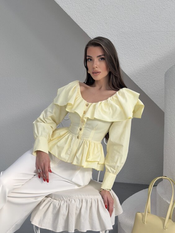 Arian Gömlek - Sarı - 4