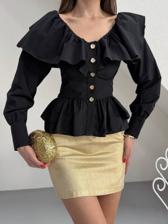 Arian Gömlek - Siyah - 3