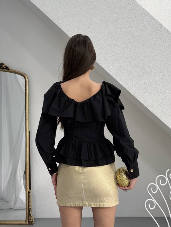 Arian Gömlek - Siyah - 4