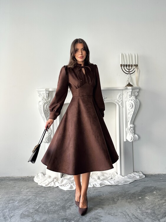 Aster Elbise - Acı Kahve - 2