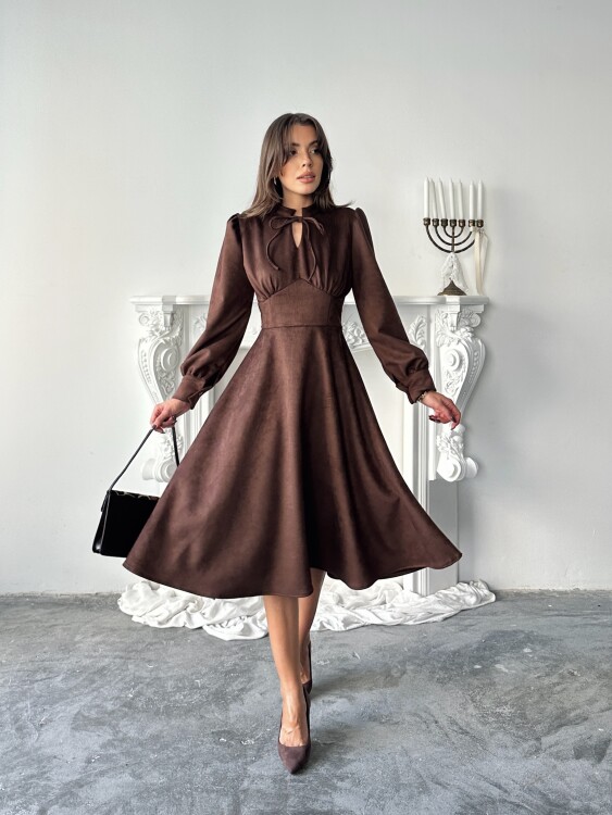 Aster Elbise - Acı Kahve - Sevenday