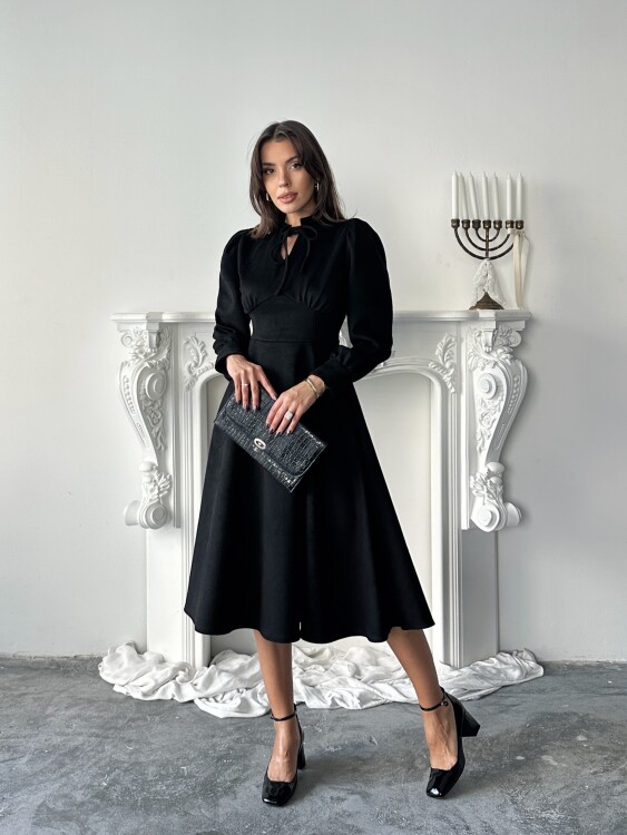 Aster Elbise - Siyah - 2