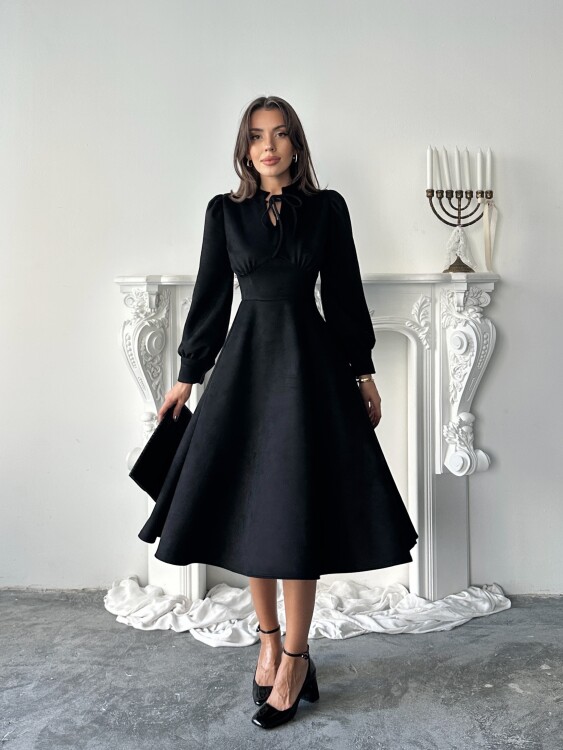 Aster Elbise - Siyah - Sevenday