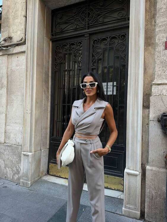Aurore Takım- Gri - 2