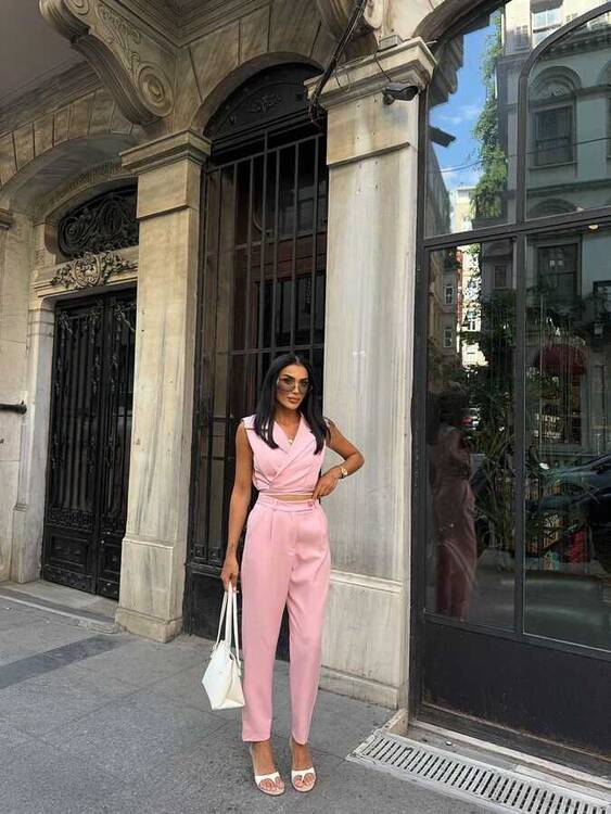 Aurore Takım- Gül Kurusu - 1