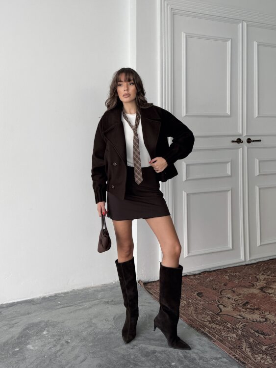 Ava ceket - Acı Kahve - 3