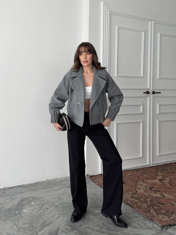 Ava ceket - Bordo - Sevenday