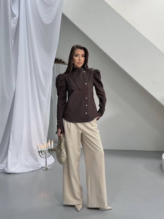 Axelle Gömlek - Acı Kahve - 2