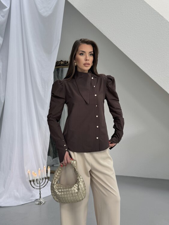 Axelle Gömlek - Acı Kahve - 3