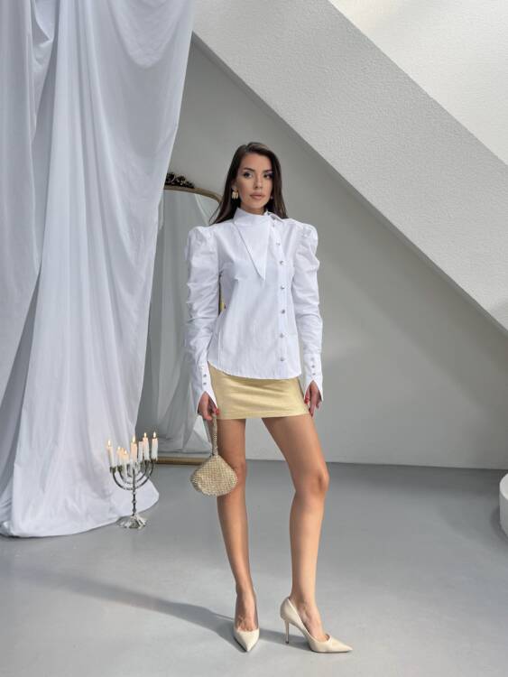 Axelle Gömlek - Beyaz - 6