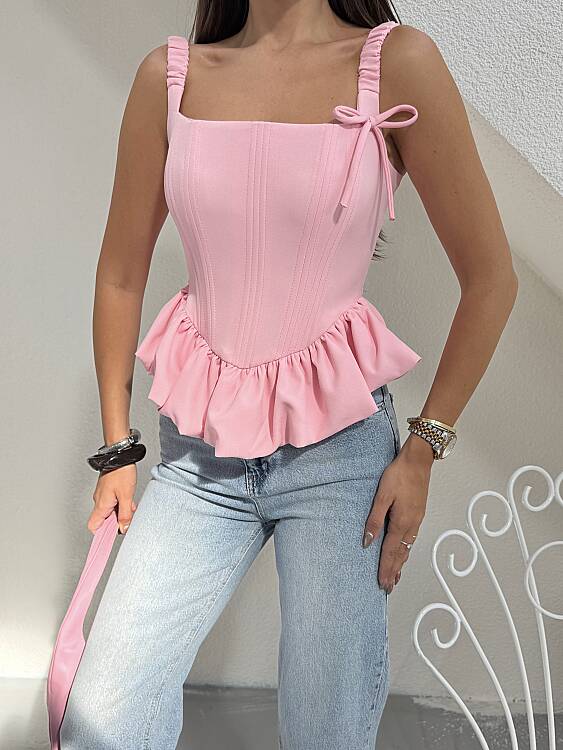 BECCA Crop - Pembe - 4