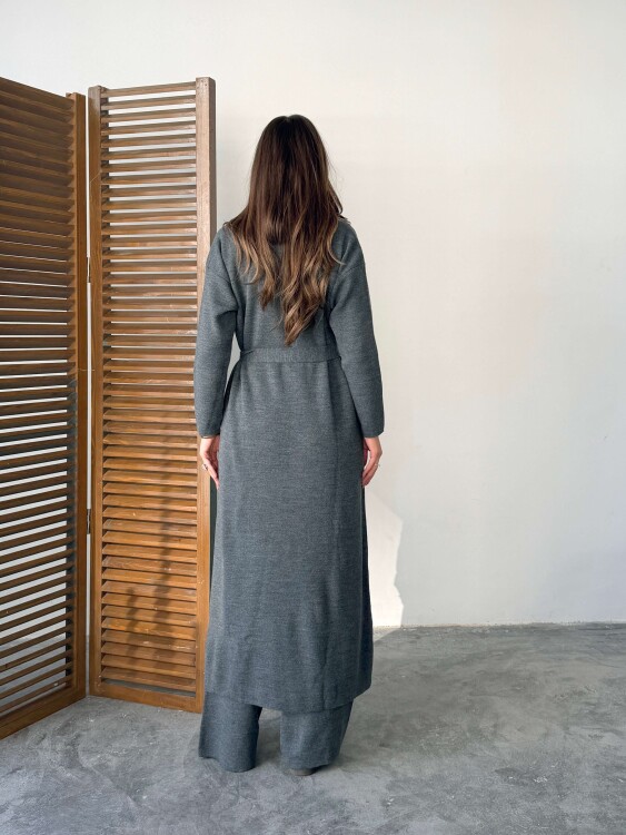 Bert Üçlü Triko Takım - Antrasit - 4