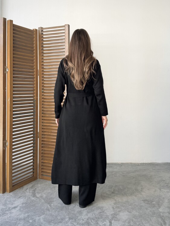 Bert Üçlü Triko Takım - Siyah - 4