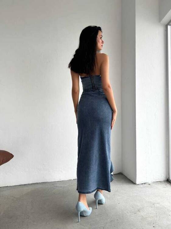 Bolex Denim Takım- Mavi - 2