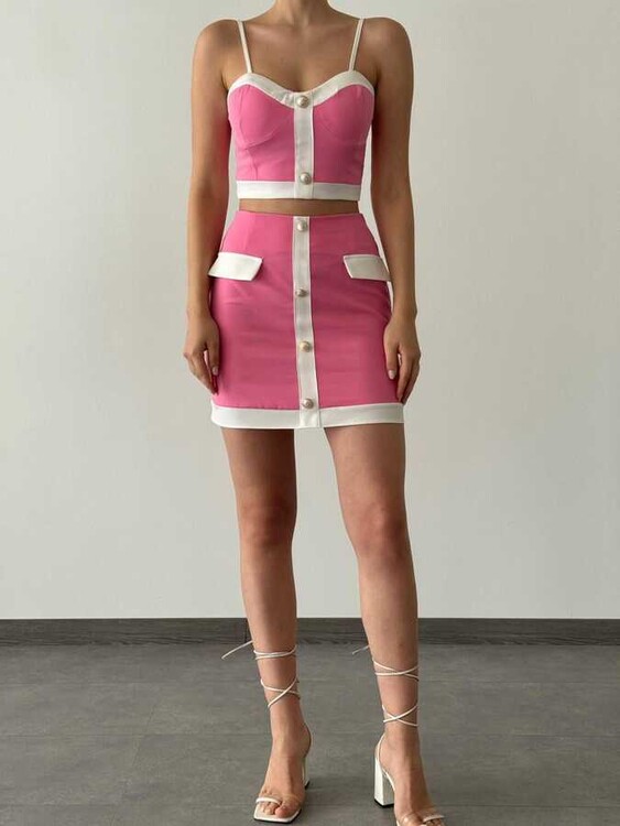 Ceylin Takım- Pembe - 2