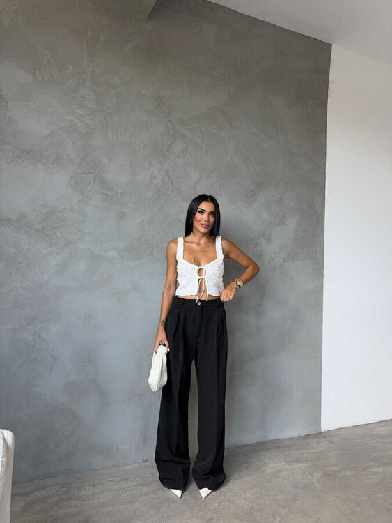 Chayne Pantolon- Siyah - 1