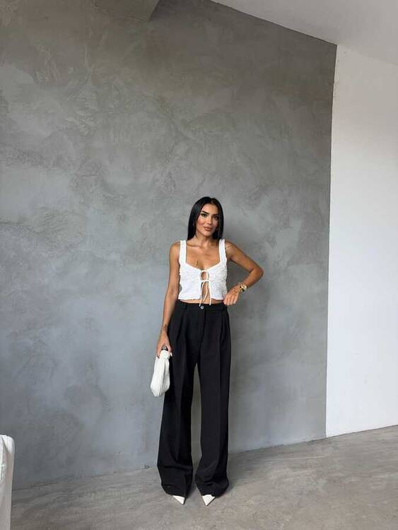 Chayne Pantolon- Siyah - 1