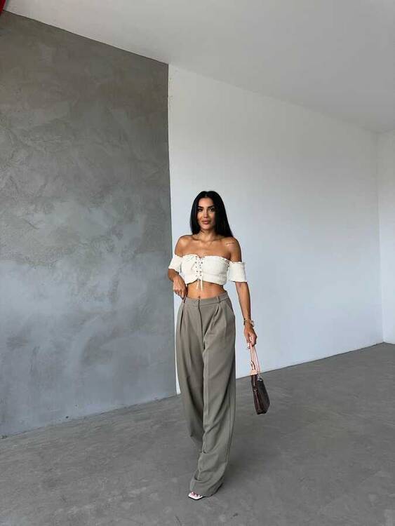 Chayne Pantolon- Yeşil - 2