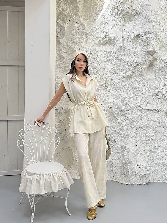 Cielo Takım - Ekru - 1