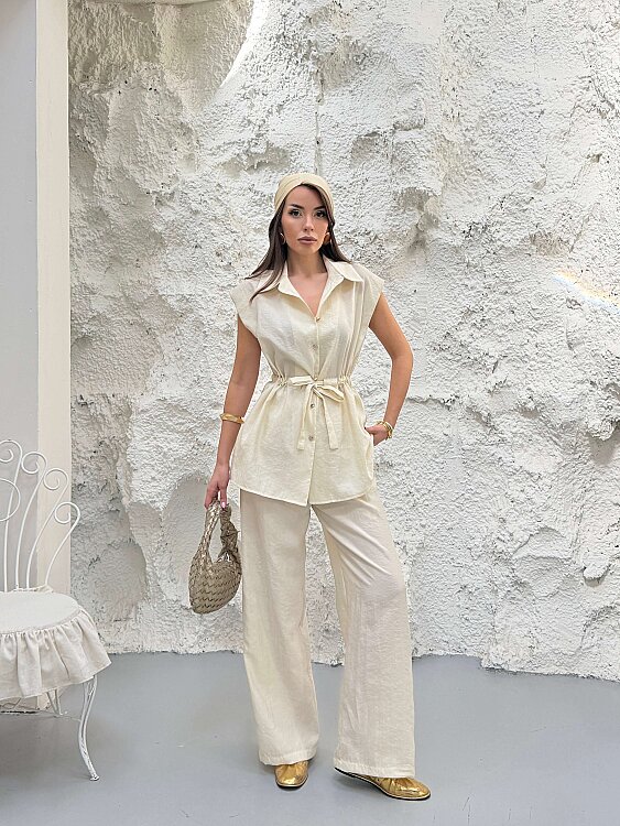 Cielo Takım - Ekru - 2