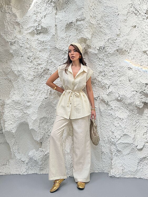 Cielo Takım - Ekru - 3