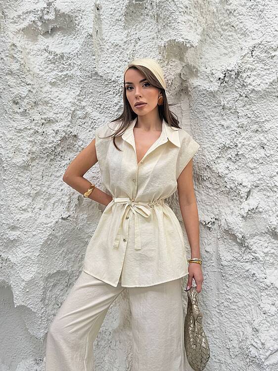 Cielo Takım - Ekru - 4